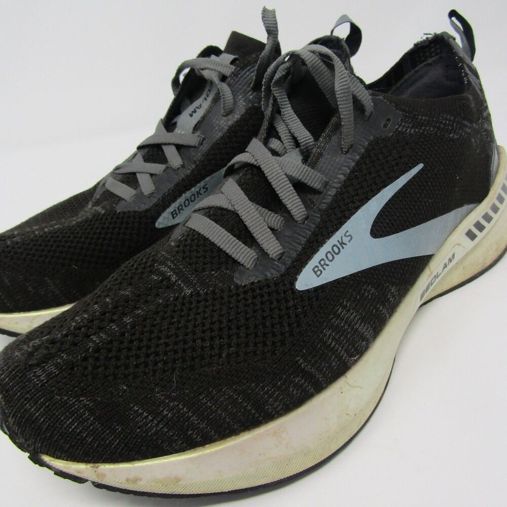 Brooks Bedlam 3 Women's Running Shoes Black Knit Lace Up Sneakers US 7.5
